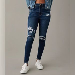AE Next Level Ripped Super High-Waisted Jegging